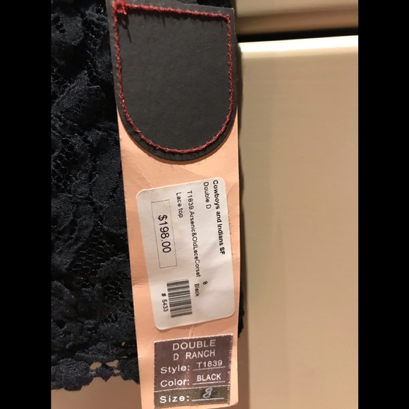 NWT Double D Ranch Arsenic & Old Lace Corset - 8 - Picture 3 of 4